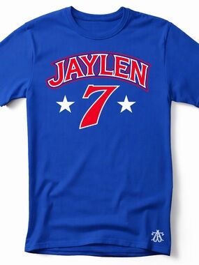 Jaylen Brown Sixers themed T-Shirt. Adult & Youth sizes!